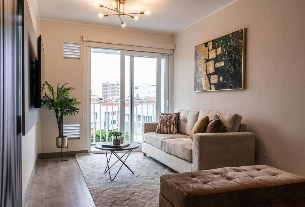 Apartamento De Estreno En Miraflores Gym/Piscina Lima Exteriör bild